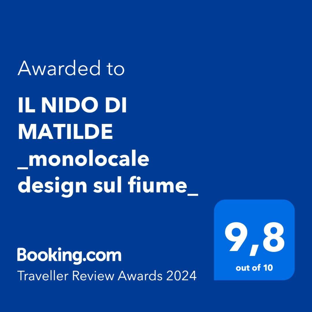 RossenaIl Nido Di Matilde _Monolocale Design Sul Fiume_公寓 外观 照片